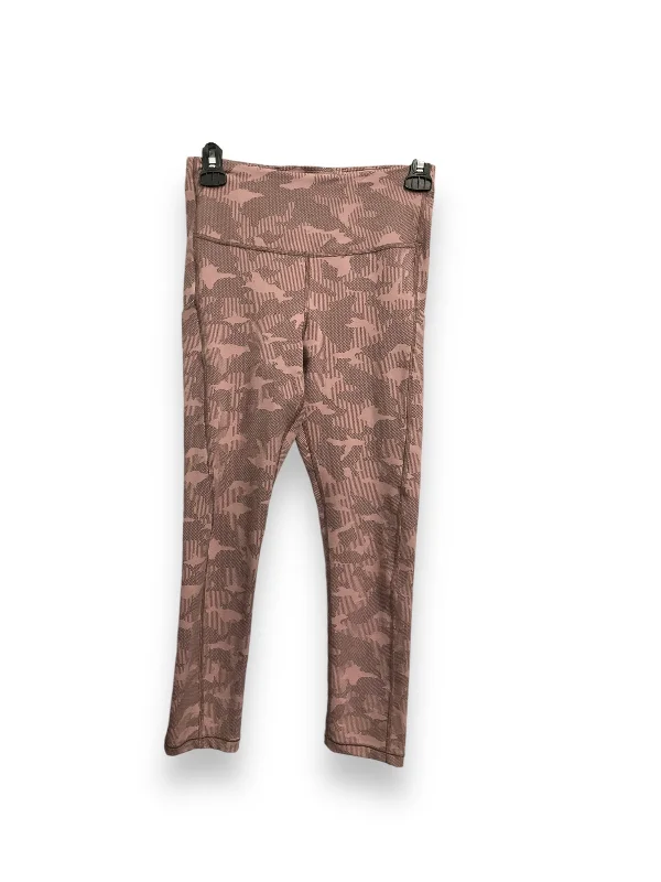 Athletic Leggings By Athleta In Camouflage Print, Size: S