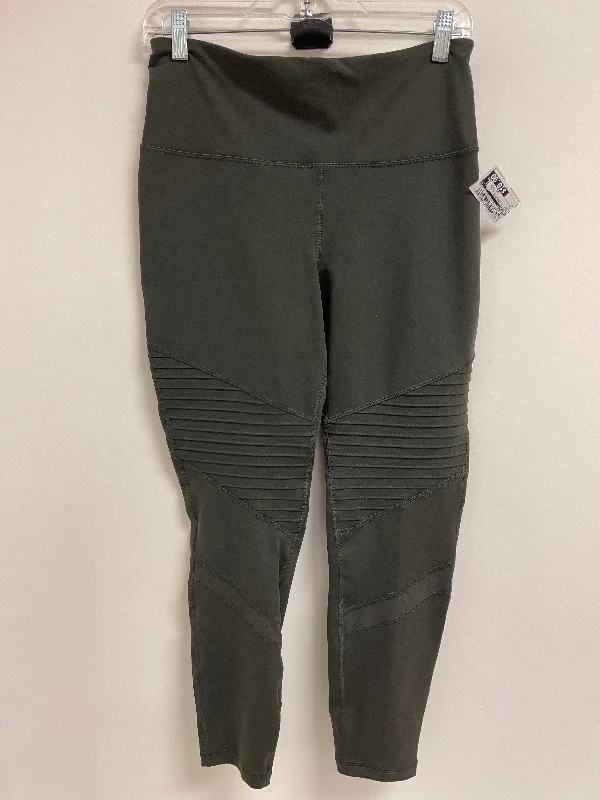 Athletic Leggings By Old Navy In Green, Size: L