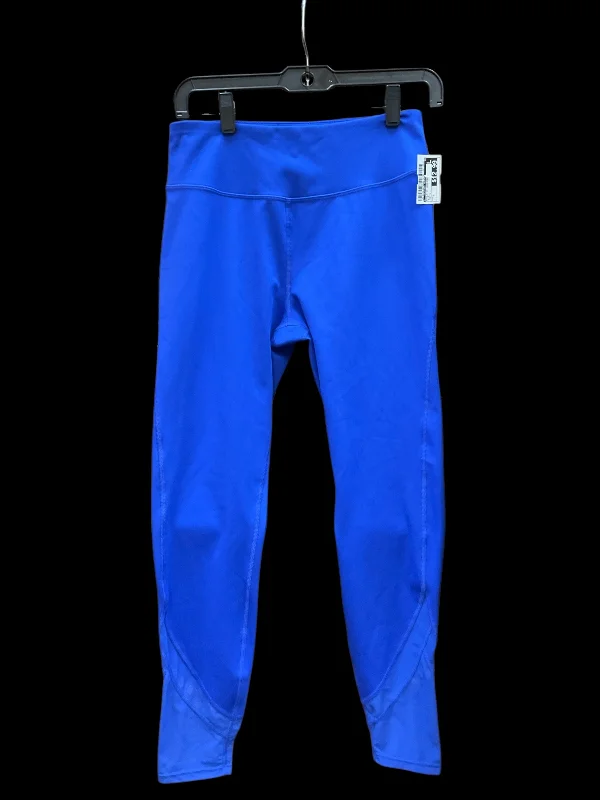 Athletic Leggings By Clothes Mentor In Blue, Size: L