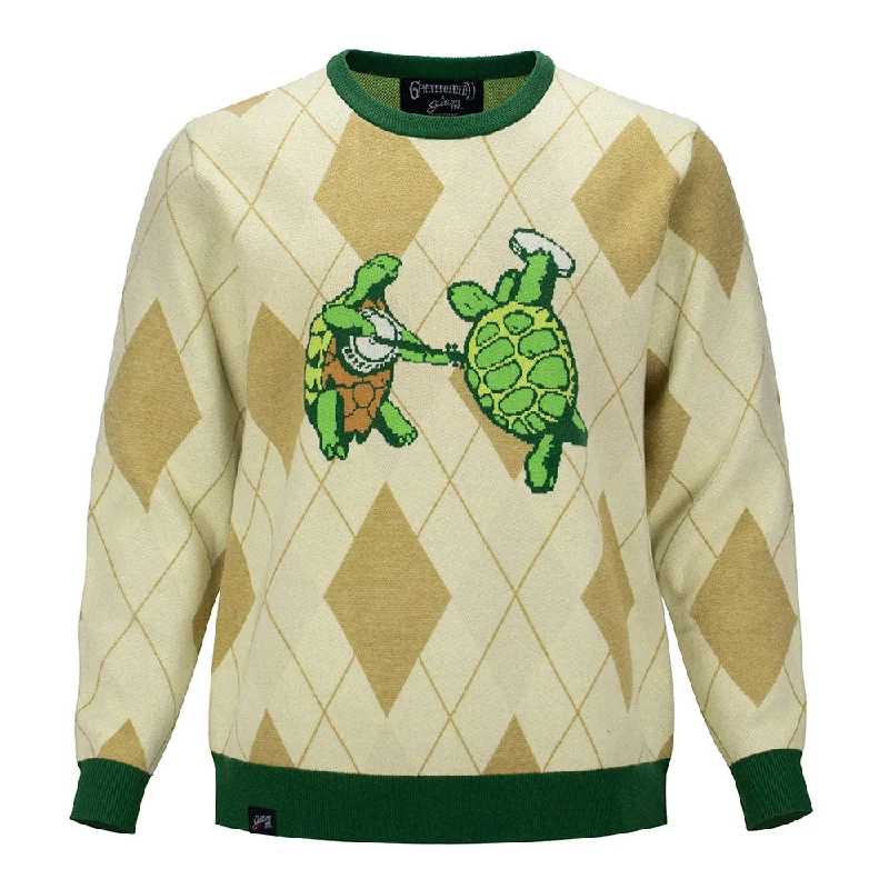 Grateful Dead | Regular Sweater | Turtles Diamond Pattern