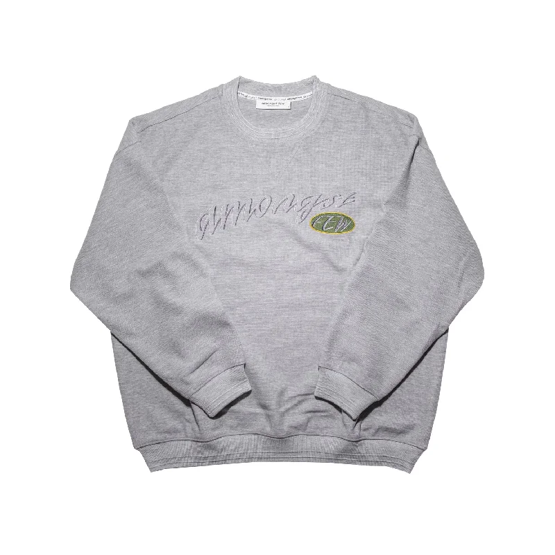 amongst few - Throwback Reverse Sweater (Grey)