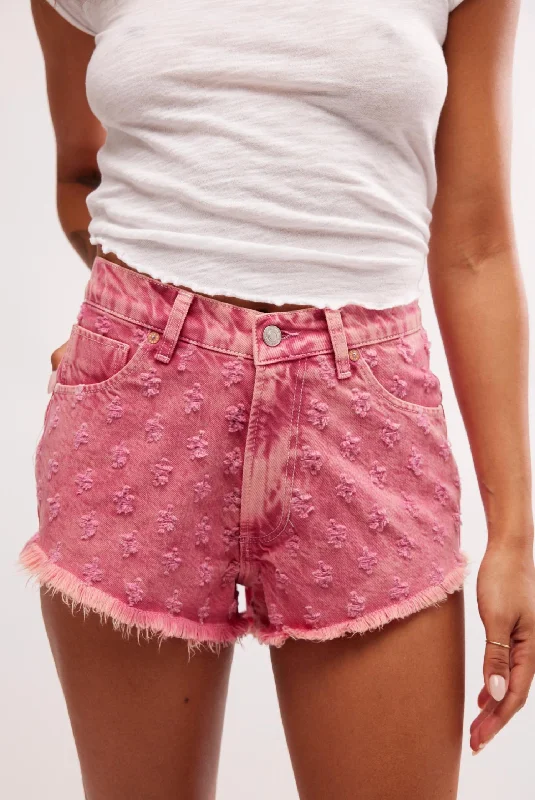 Mixed Emotions Hi Lo Jeans Short