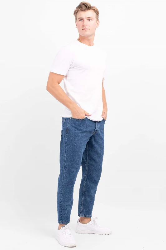 Avi Beam Jeans - Dark Blue Denim