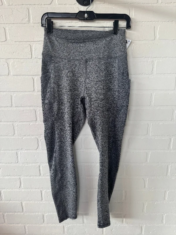 Athletic Leggings By Marika In Grey, Size: 8