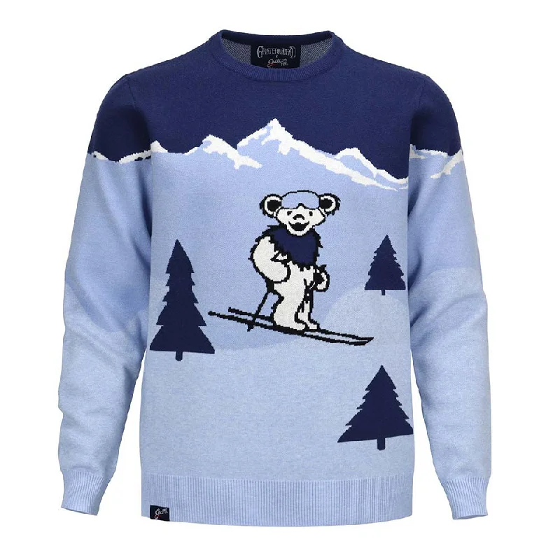 Grateful Dead | Classic Sweater | Ski Bear in Blue