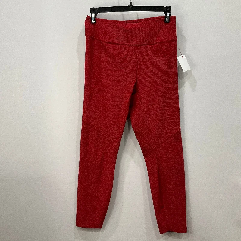 Athletic Leggings By Outdoor Voices In Red, Size: S