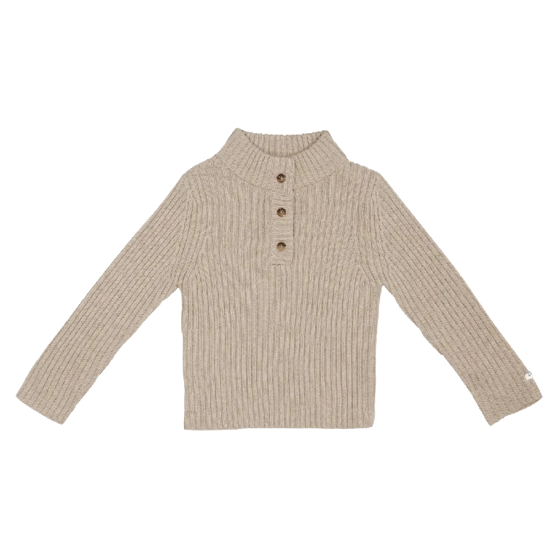 Bastiaan Sweater | Soft Taupe Melange