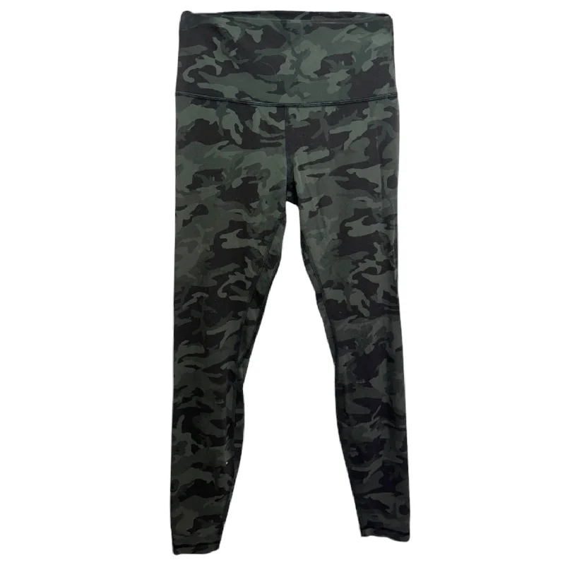 Align HR Pant By Lululemon In Incognito Camo Multi Gator, Size: 8