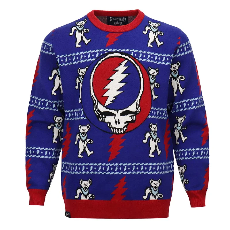 Grateful Dead | Classic Sweater | Steal Your Face & Dancing Bears