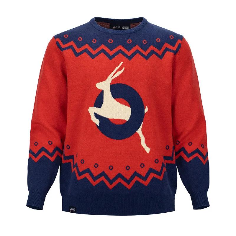 Phish | Holiday Sweater | Antelope Donut Red